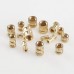 330Pcs Female Thread Knurled Nut M2 M3 M4 M5 Brass Threaded Insert Round Kit