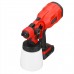 18V Electric Cordless Spray Gun 800ml Household Paint Sprayer High Pressure Flow Control Easy Airbrush