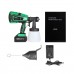 800W 21V Cordless Rechargeable Electric Paint Sprayer 1000ml High Pressure Spray Guns W  Adjustment Knob For DIY Furniture Woodworking