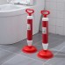 Household Sewer Dredge Toilet Suction Cup Vacuum Powerful Suction Pump  Style  Stainless Steel Rod