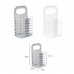 Household Bathroom Wall  Mounted Perforation  Free Folding Dirty Clothes Basket Toy Storage Basket  Grey