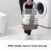 Household Bathroom Wall  Mounted Perforation  Free Folding Dirty Clothes Basket Toy Storage Basket  White