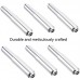 4 PCS Plastic Electroplating Tissue Box Retractable Shaft Core Toilet Tissue Spring Retractable Roll Paper Shaft  Style  Chrome Stretch