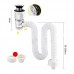 Household Deodorant Washbasin Water Pipe  Style  I White Flap Universal