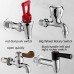 Insulation Bucket Faucet Accessories Milk Tea Water Mouth  Style  Rotary Switch Short 3 Points