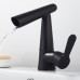 Qylt001 Horn Shape Vanity Faucet  Black