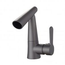 Qylt001 Horn Shape Vanity Faucet  Gray