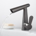 Qylt001 Horn Shape Vanity Faucet  Gray