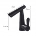 Qylt001 Horn Shape Vanity Faucet  Black