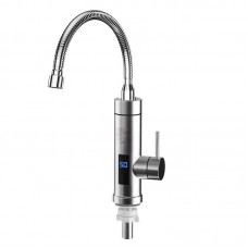 Household Kitchen Electric Hot Water Fauce EU Plug  Style  Stainless Steel Universal Pipe Type