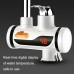 Kitchen Hot and Cold Dual  use Instant Faucets EU Plug  Style  Oblique Screen Type