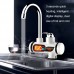 Kitchen Hot and Cold Dual  use Instant Faucets EU Plug  Style  Oblique Screen Type