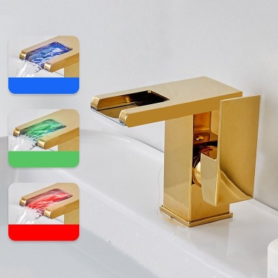 Smart Color  changing Temperature Recognition Faucet  Specification  B Style