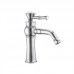 All Bronze Bathroom Basin Hot And Cold Water Faucet  Style  Electroplated Short Model