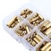 Suleve M4BH2 180Pcs M4 Male  Female Brass Hex Column Standoff Support Spacer Pillar for PCB Board