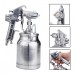 3 In 1 Suction Feed Heavy Duty Paint Spray Sprayer 1L Pot 1 4Inch Air Hose Fitting