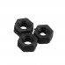 Suleve M3NP3 500Pcs M3 Nylon Screw Bolt Black Round Cross Screw Hex Nut Spacer Nylon PCB Assortment